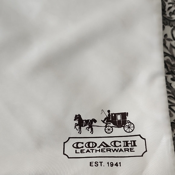 Coach White Drawstring Bag - Picture 4 of 4